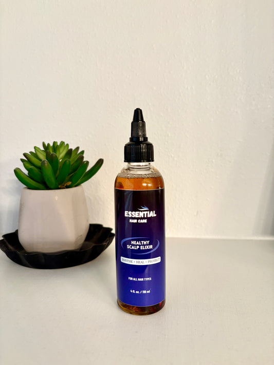 Healthy Scalp Elixir 4oz - Infused with Hibiscus